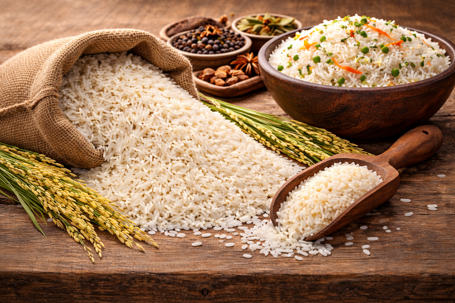 Golden 1121 Basmati Rice - Parboiled